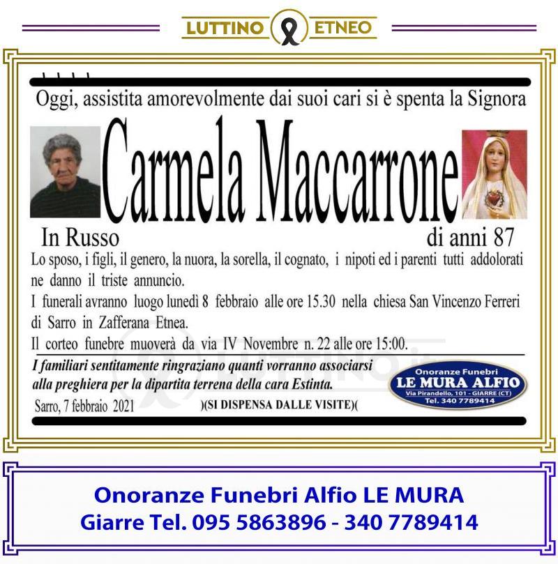 Carmela Maccarrone 